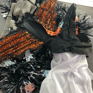 Assorted Dollar store holiday decor